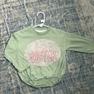Big Sister Bubble - sage green